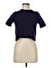 Zara Blue Short Sleeve Turtleneck Size M - photo 1