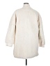 Everlane 100% Polyester Ivory Coat Size XXL - photo 2
