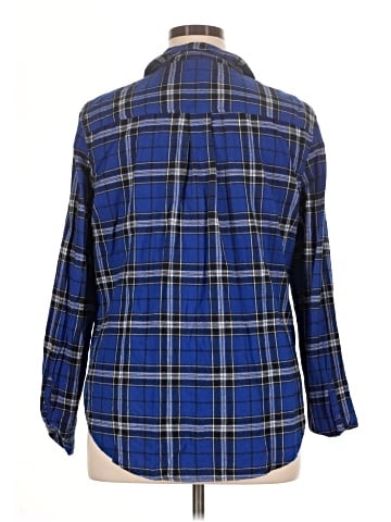 St. John's Bay 3/4 Sleeve Button-Down Shirt (view 2)