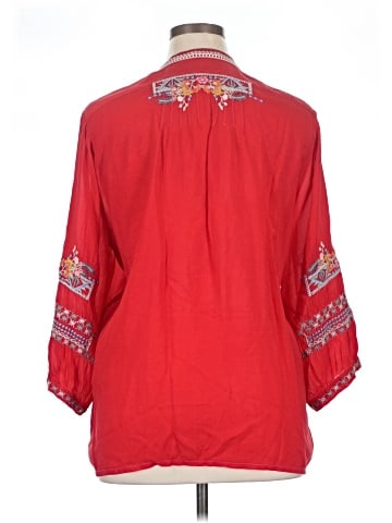 Johnny Was 3/4 Sleeve Blouse (view 2)
