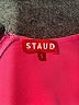 STAUD Solid Pink Casual Dress Size S - photo 7