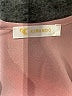 Kirundo 100% Polyester Pink Short Sleeve Blouse Size S - photo 7