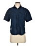 J.Crew Blue Short Sleeve Button-Down Shirt Size XS - photo 1