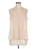 Vince Camuto 100% Polyester Ivory Sleeveless Blouse Size M - photo 1