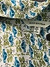 Max Studio 100% Rayon Print Green Long Sleeve Button-Down Shirt Size M - photo 7