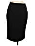 Express 100% Polyester Solid Black Formal Skirt Size 8 - photo 2