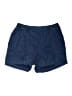 Lane Bryant Solid Blue Shorts Size 16 - photo 1
