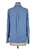Vince. Solid Blue Long Sleeve Blouse Size M - photo 2
