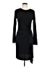 MICHAEL Michael Kors Solid Black Cocktail Dress Size M - photo 1