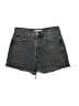 Topshop Black Denim Shorts Size 28 waist - photo 1