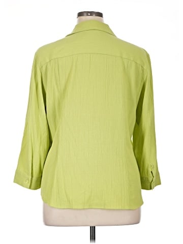 Coldwater Creek 3/4 Sleeve Button-Down Shirt (view 2)