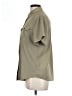 Unbranded Solid Green Short Sleeve Blouse Size LgEstimated - photo 5