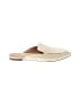 Madewell 100% Leather Ivory Mule/Clog Size 8 1/2 - photo 1