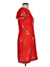 Tokito 100% Polyester Red Casual Dress Size 10 - photo 4