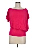 Express Pink Short Sleeve Top Size M - photo 1