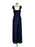 NSR 100% Polyester Solid Blue Jumpsuit Size L - photo 2