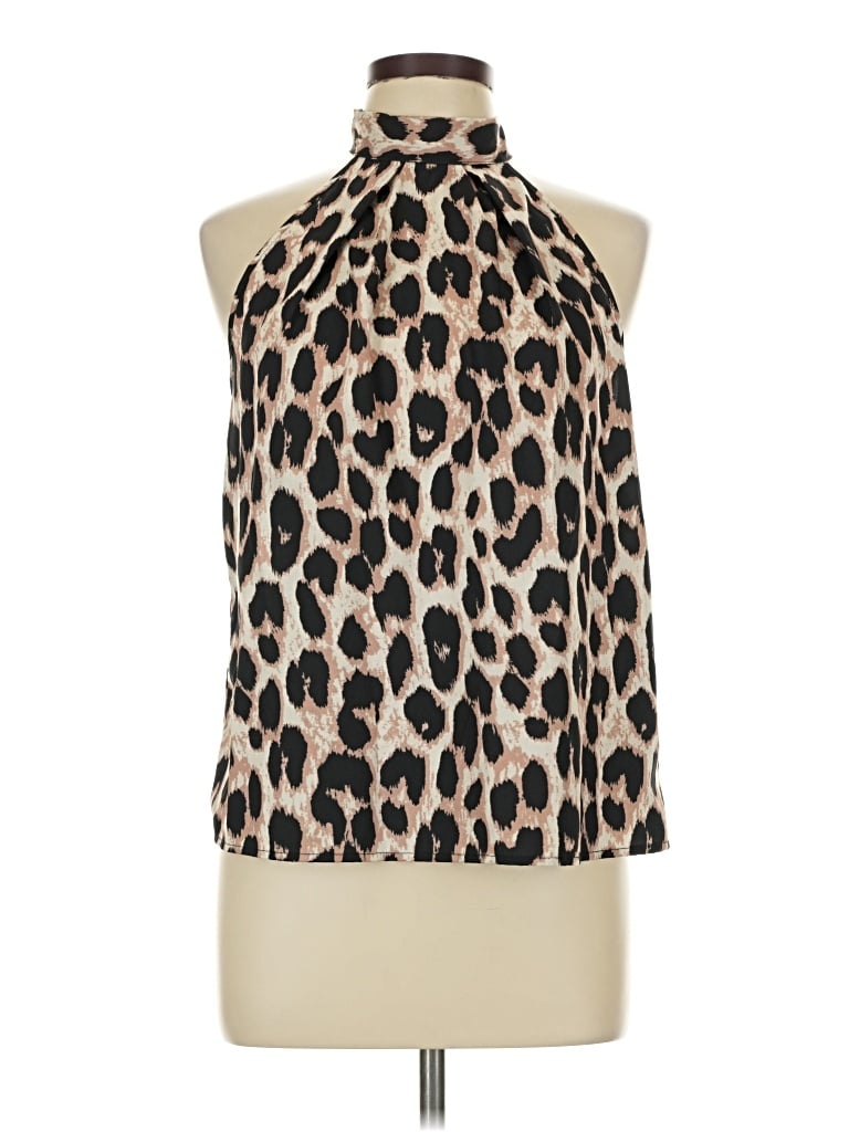 Pre-owned Shein Sleeveless Blouse In Ivory
