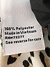 Nine West 100% Polyester Animal Print Ivory Long Sleeve Blouse Size XS - photo 7