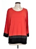 Alfred Dunner Red 3/4 Sleeve Top Size L - photo 1