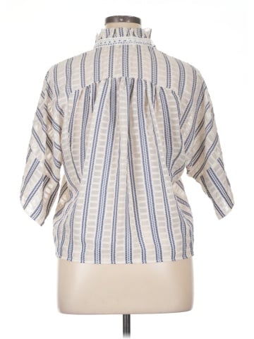 Sandro Short Sleeve Blouse (view 2)