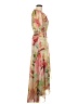 Hutch 100% Polyester Tropical Tan Cocktail Dress Size M - photo 4