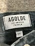 AGOLDE Black Denim Skirt Size 27 waist - photo 4