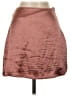 Express Solid Brown Casual Skirt Size 2 - photo 1