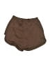 Unbranded 100% Polyester Brown Athletic Shorts Size 10 - photo 1