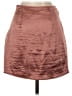 Express Solid Brown Casual Skirt Size 2 - photo 2