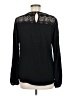 Ella Moss 100% Rayon Black Long Sleeve Blouse Size M - photo 2