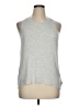 Athleta Silver Sleeveless T-Shirt Size XL - photo 1