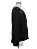 Ella Moss 100% Rayon Black Long Sleeve Blouse Size M - photo 4
