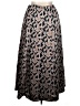EDERA 100% Polyester Print Silver Formal Skirt Size XL (estimated) - photo 2