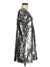 Lulus 100% Polyester Metallic Silver Cocktail Dress Size M - photo 4