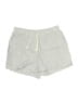 Quince 100% Linen Chevron-herringbone Gray Shorts Size 00 - photo 1