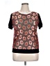 Jerry T 100% Polyester Red Short Sleeve Top Size XL - photo 1