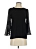 MICHAEL Michael Kors Black 3/4 Sleeve Top Size P (petite) - photo 1
