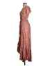 Assorted Brands Paisley Orange Pink Casual Dress Size S - photo 5