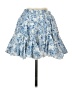 AvidLove 100% Polyester Paisley Blue Casual Skirt Size S - photo 1