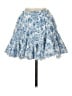 AvidLove 100% Polyester Paisley Blue Casual Skirt Size S - photo 2