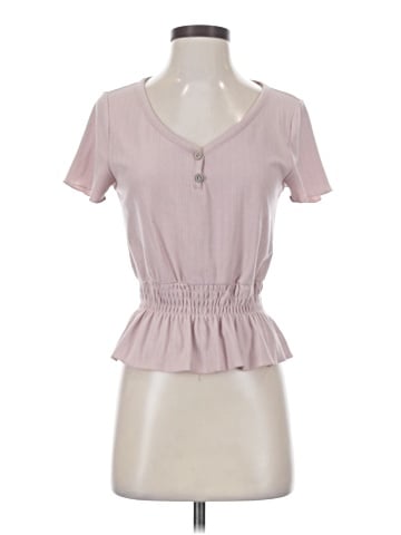 Urban Romantics Short Sleeve Henley (view 1)