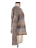Something Navy Metallic Brown Pullover Sweater Size M - photo 4