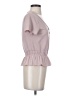 Urban Romantics Pink Short Sleeve Henley Size S - photo 4