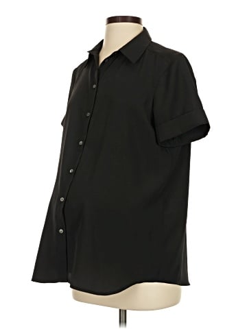 Hatch Short Sleeve Blouse (view 1)
