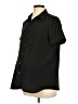 Hatch 100% Polyester Black Short Sleeve Blouse Size Sm Maternity (1) - photo 1