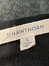41Hawthorn 100% Polyester Black Short Sleeve Top Size S - photo 7