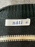 Náti Stripes Black Pullover Sweater Size M - photo 7