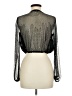 Miss Selfridge 100% Polyester Black Long Sleeve Blouse Size 6 - photo 2