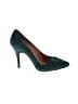 Madewell 100% Leather Teal Heels Size 9 - photo 1