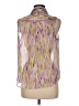 AB Studio 100% Polyester Purple Sleeveless Blouse Size M - photo 2